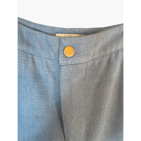 NWT Choosy Size 4 Womens Chambray Bermuda Shorts Blue - Picture 6 of 12